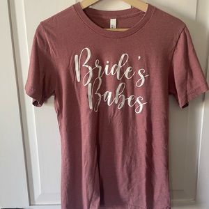 Bride’s babes bachelorette shirt